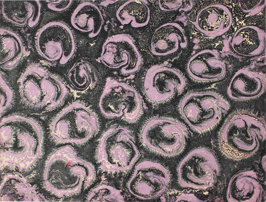 Тарханов Михаил Михайлович. Композиция с фиолетово-сиреневыми дугами